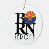 BORN Sedona Arizona Keramisch Ornament (Links)