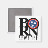 BORN Sewanee Tennessee Magneet (Voorkant / Achterkant)