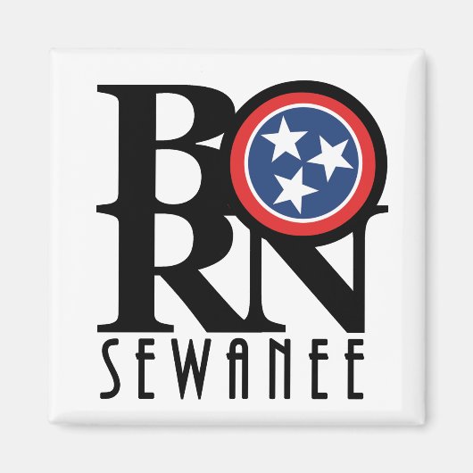 BORN Sewanee Tennessee Magneet (Voorkant)