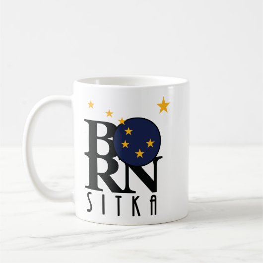 BORN Sitka Alaska 11oz Koffiemok (Links)