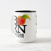 BORN Smyrna Georgia 15oz Tweekleurige Koffiemok (Voorkant links)