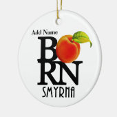 BORN Smyrna Georgia Keramisch Ornament (Links)