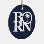 BORN South Carolina Keramisch Ornament (Rechts)