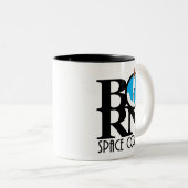 BORN Space Coast 11oz Tweekleurige Koffiemok (Voorkant rechts)
