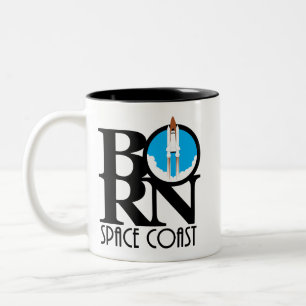 BORN Space Coast 11oz Tweekleurige Koffiemok