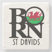 BORN St Davids Stenen Onderzetter (Voorkant)