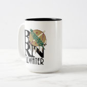 BORN Stillwater OK 15oz Tweekleurige Koffiemok (Voorkant links)