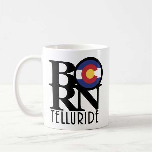 BORN Telluride 11oz Koffiemok (Links)