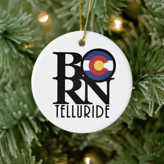BORN Telluride Keramisch Ornament (Boom)
