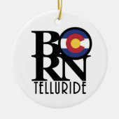 BORN Telluride Keramisch Ornament (Voorkant)