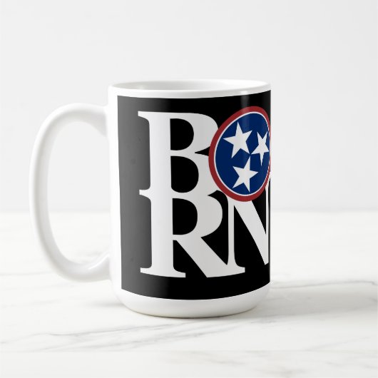 BORN Tennessee 15oz Mok zwart (Links)