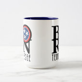 BORN Tennessee 15oz Tweekleurige Koffiemok (Center)