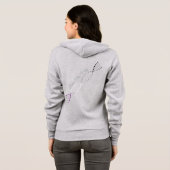 Born This Way ACE - aseksuele trots DNA Hoodie (Achterkant volledig)