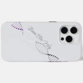Born This Way ACE - Asexual Pride DNA Case-Mate iPhone Case (Achterkant (horizontaal))