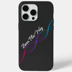 Born This Way - Androgynous Pride DNA iPhone 15 Pro Max Hoesje