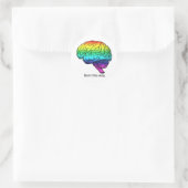 BORN THIS WAY BREIN RONDE STICKER (Tas)