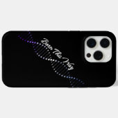 Born This Way Lesbian Butch - Butch Pride DNA Case-Mate iPhone Case (Achterkant (horizontaal))
