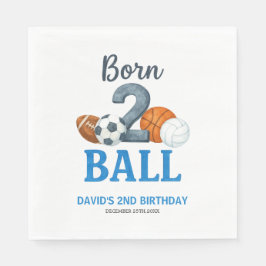 Born To Ball Sports Second Birthday  Servet
