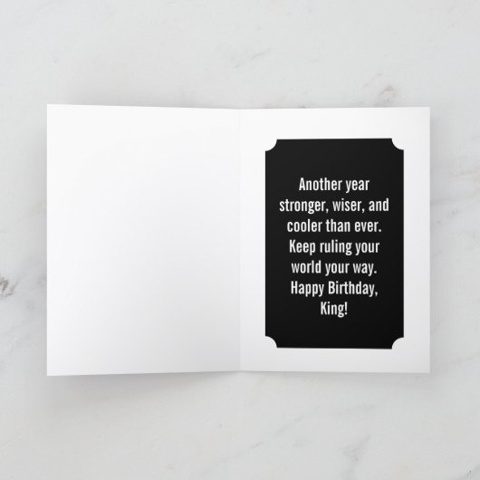 Born to be a Legend Kaart (Binnen)