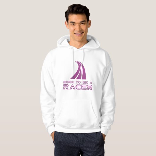 Born To Be A Racer Hoodie (Voorkant volledig)