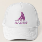 Born To Be A Racer Trucker Pet (Voorkant)