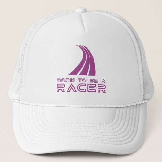Born To Be A Racer Trucker Pet (Voorkant)