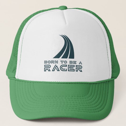 Born To Be A Racer Trucker Pet (Voorkant)