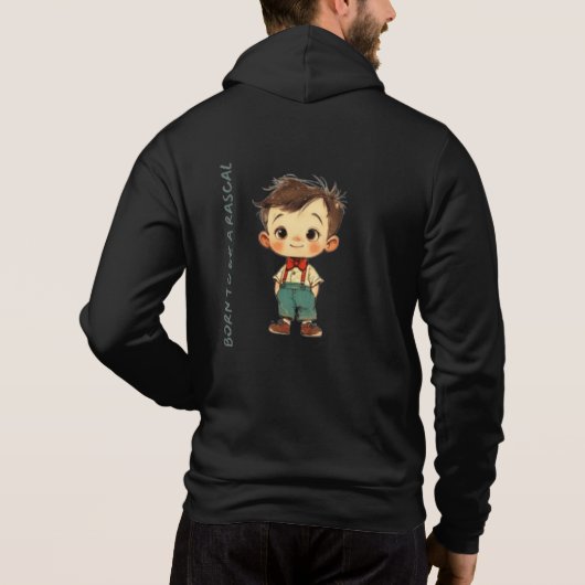 Born to be a rascal Limited Edition 781 Pieces Hoodie (Achterkant)