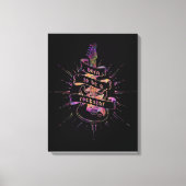 Born to be a Rock Star Canvas Afdruk (Voorkant)