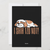 Born to be a Rock Star Feestdagenkaart (Achterkant)