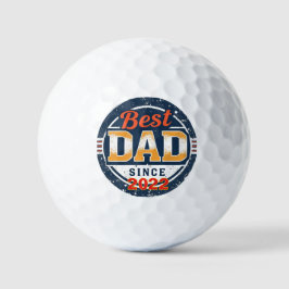 Born to Be Dad - Gepersonaliseerde jaar golfballen