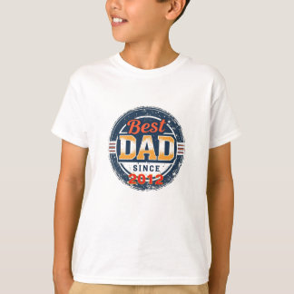 Born to Be Dad - T-shirt voor gepersonaliseerde Ki