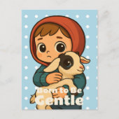 Born To Be Gentle beroemd gemaakt door Sweet Lamb  Briefkaart (Voorkant)