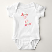 Born to be Loved Romper (Voorkant)