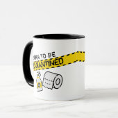 Born to be quarantined mok (Voorkant links)