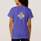 Born to Be Unique –  Cute Dragon - Double  T-shirt (Achterkant)