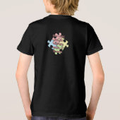 Born to Be Unique –  Cute Dragon - Double  Tri-Blend Shirt (Achterkant)