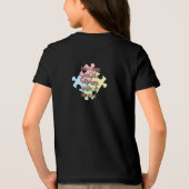 Born to Be Unique –  Cute Dragon - Double  Tri-Blend Shirt (Achterkant)