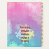 Born to Be Unique – Dragon Heart Cute Baby Dragon  Planner (Achterkant)