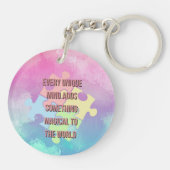 Born to Be Unique – Dragon Heart Cute Baby Dragon  Sleutelhanger (Achterkant)