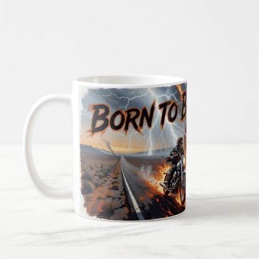 Born to Be Wild Desert Biker Explosion Mok (Links)
