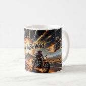 Born to Be Wild Highway Explosie Rijder Mok (Voorkant rechts)