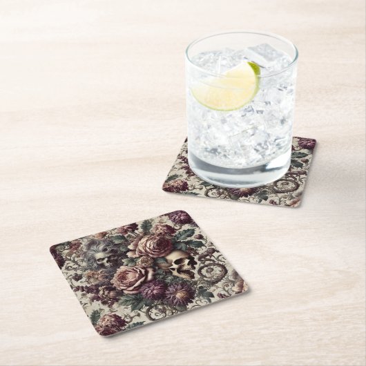 Born to Bloom – Gothic Victorian  Kartonnen Onderzetters (Insitu)