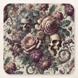 Born to Bloom – Gothic Victorian  Kartonnen Onderzetters