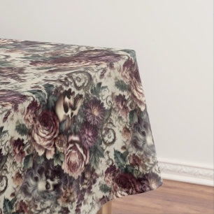 Born to Bloom - Gotisch Victoriaans Middelpatroon Tafelkleed