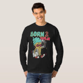 Born To Bulk Ice Bodybuilding Gym Training T-shirt (Voorkant volledig)