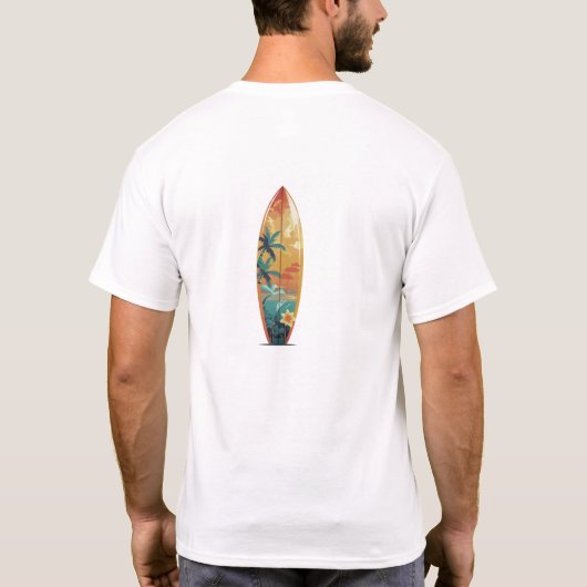 Born to Chase Horizons Waves  T-shirt (Achterkant)