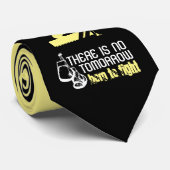 Born to Fight, knuppende handschoenen Stropdas (Opgerold)