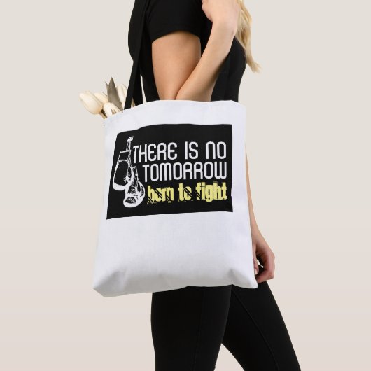 Born to Fight, knuppende handschoenen Tote Bag (Dichtbij)