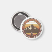 Born to find my own peak-The inspirational penguin Magneet (Voorkant / Achterkant)